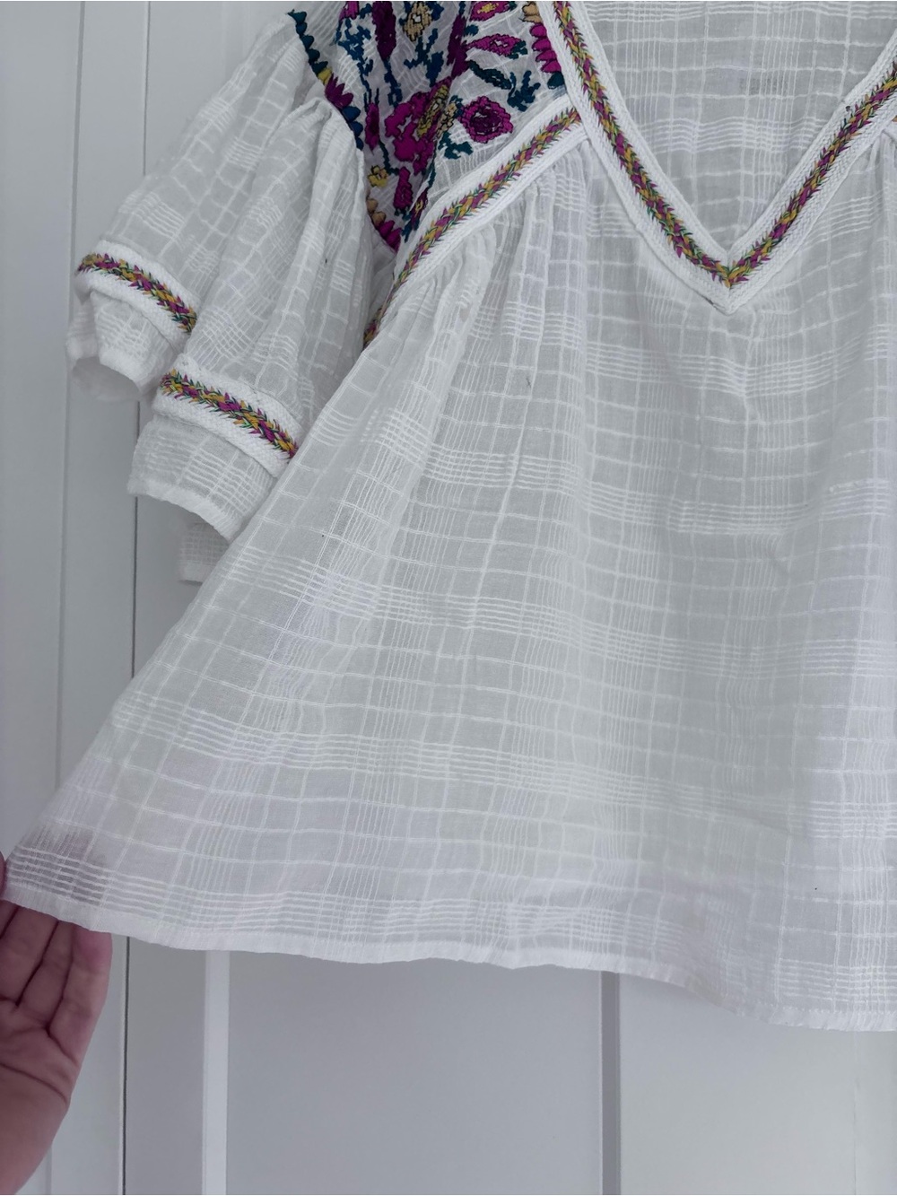 Anthropologie Embroidered Top - NWT - Picture 6 of 6